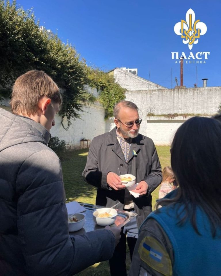 Пластуни Аргентини відзначили 34-ту річницю Незалежності України