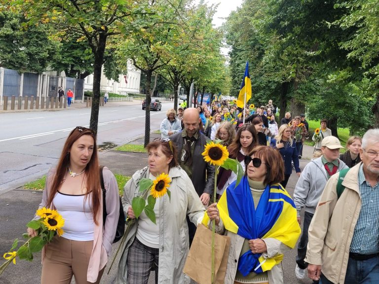 Пластуни Латвії відзначили День Незалежності України