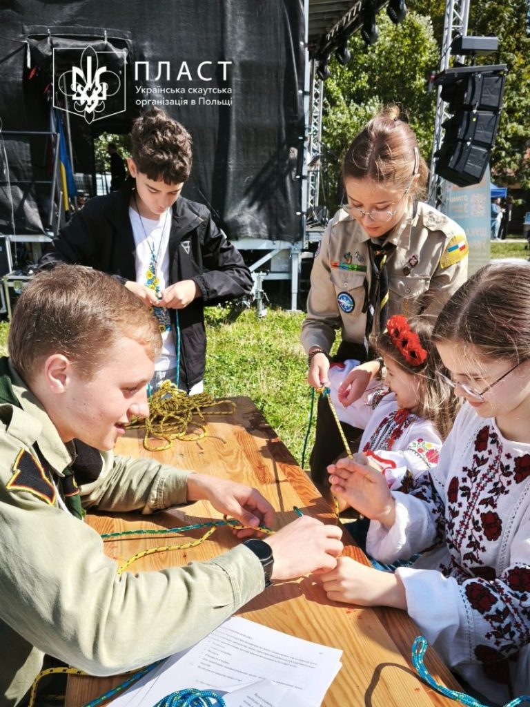 Пластуни Вроцлава відзначили День Незалежності України