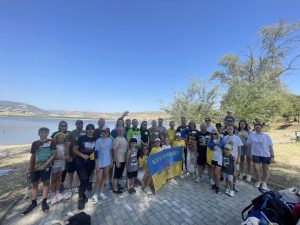30 серпня 2025 року на озері Лісі у Тбілісі відбувся забіг «Шаную воїнів, біжу за героїв України»