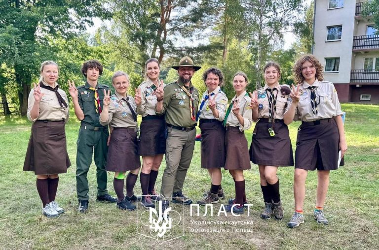 Пластуни Польщі взяли участь в історичному таборі «Літопис рідної землі – Пригоди в Київській Русі»