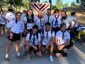 Пластуни Мадрида долучилися до першого у столиці Іспанії забігу «Шаную воїнів, біжу за героїв України»