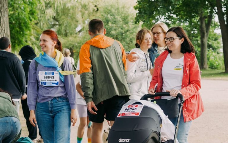 30 серпня 2025 пластуни Гамбурга взяли участь у акції “Біжу за Героя”