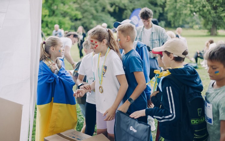 30 серпня 2025 пластуни Гамбурга взяли участь у акції “Біжу за Героя”