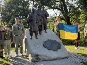 Пластуни взяли участь у вшануванні козаків, що визволяли Відень