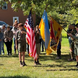 Відкриття пластового року станиці Клівленд на оселі Писаний Камінь
