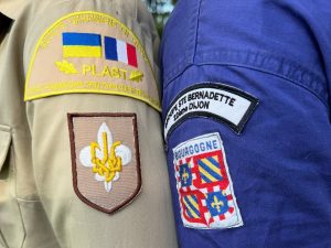 Пластуни Бургундії вперше взяли участь у Дні Відкритих Дверей разом зі скаутами