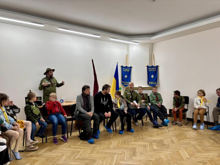 Пластуни офіційно відкрили домівку в Латвії