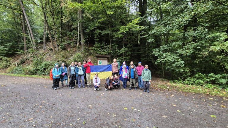 Пластуни Німеччини провели мандрівку до Саксонської Швейцарії