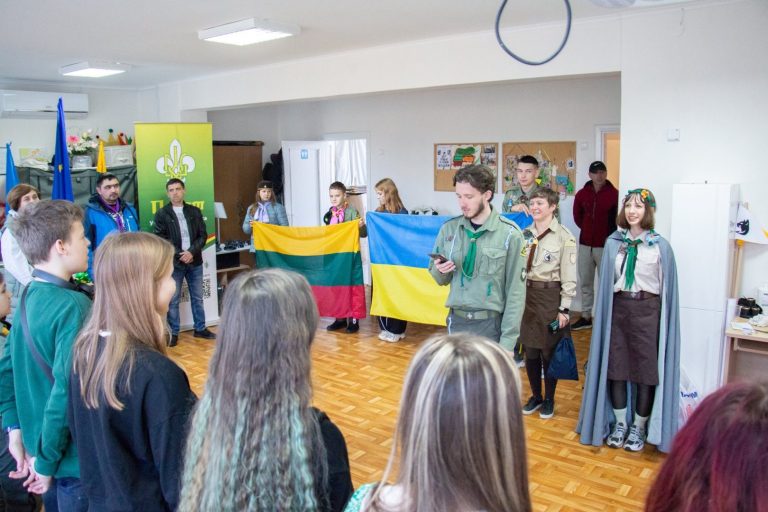 Відкриття Пластового Року осередку в Шяуляй, Литва
