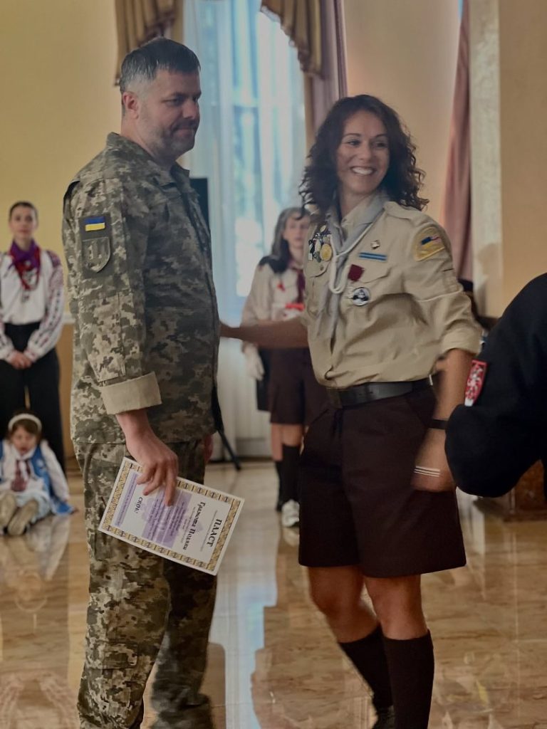 Осередок в Грузії відкрив Пластовий рік