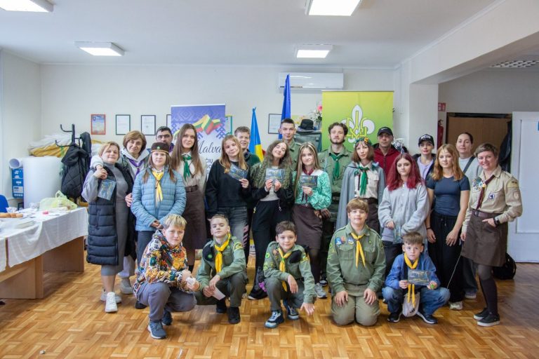Відкриття Пластового Року осередку в Шяуляй, Литва