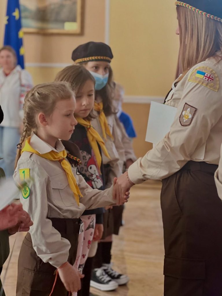 Осередок в Грузії відкрив Пластовий рік
