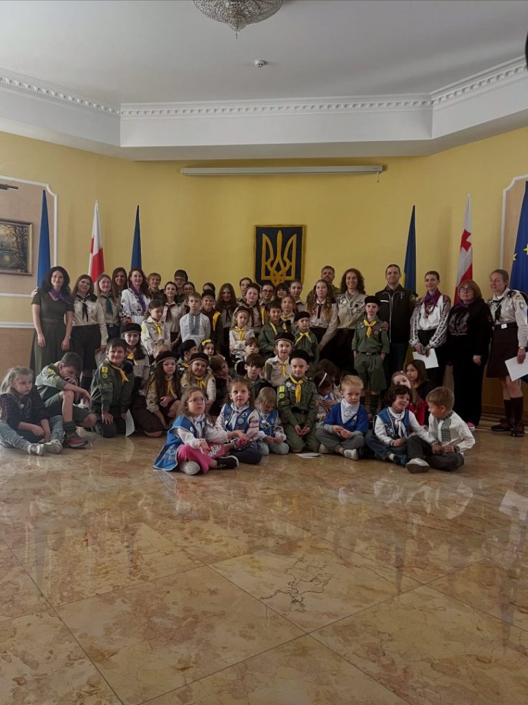Осередок в Грузії відкрив Пластовий рік