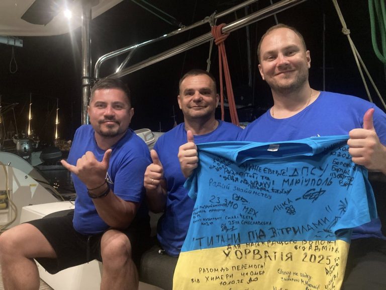 Пластун зі Швеції взяв участь у морській мандрівці “Титани під вітрилами”