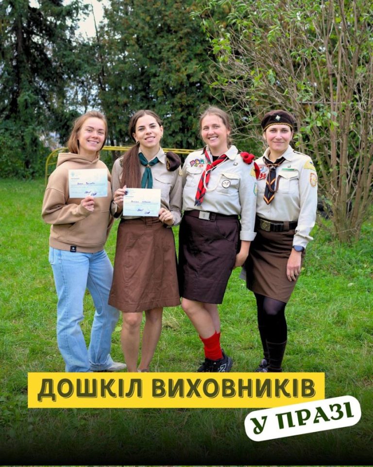 3–5 жовтня 2025 у Празі відбулись очні дошколи пластових виховників