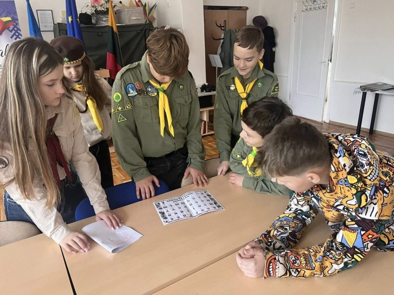 Пластуни Литви відзначили День української писемності та мови