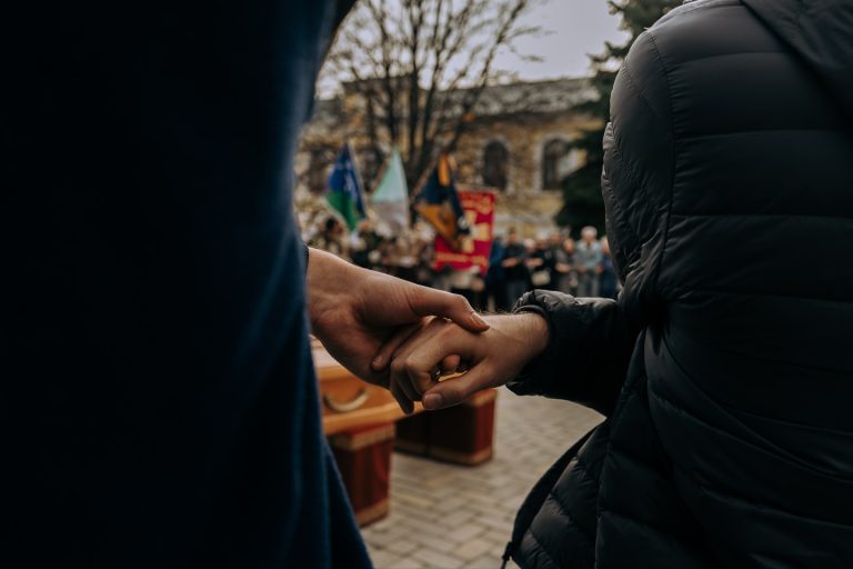 Прощальне слово від ГПБ на похороні пластуна Мирона Спольського