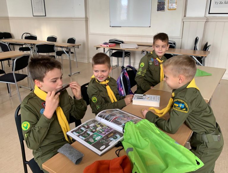 1 листопада 2025 року новацтво Гетеборга мало захопливу пластову пригоду