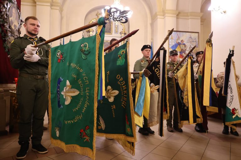 Прощальне слово від ГПБ на похороні пластуна Мирона Спольського