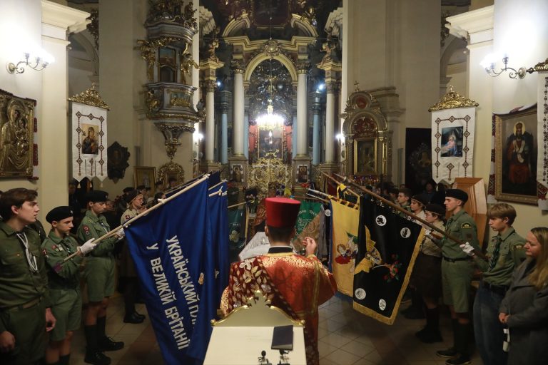 Прощальне слово від ГПБ на похороні пластуна Мирона Спольського