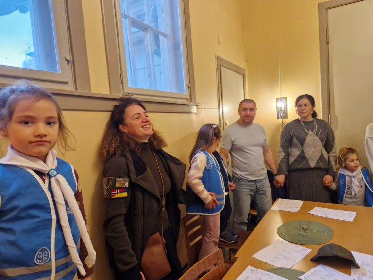 2 листопада 2025 відбулись сходини пластунів Осло в новій локації