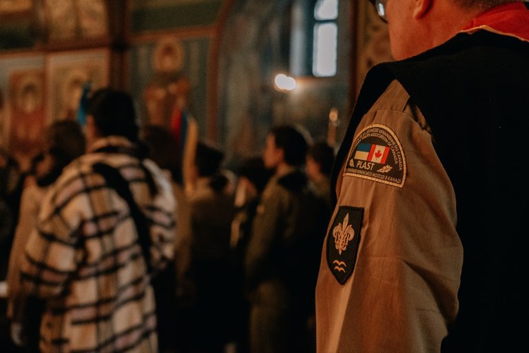 Прощальне слово від ГПБ на похороні пластуна Мирона Спольського