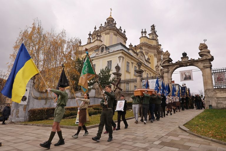 Прощальне слово від ГПБ на похороні пластуна Мирона Спольського
