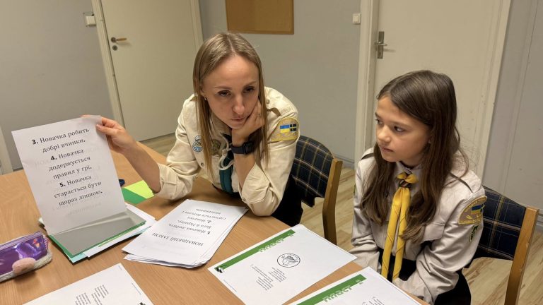 Пластуни осередку Норрланд склали новацьку обіцянку