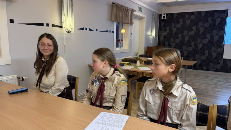 Пластуни осередку Норрланд склали новацьку обіцянку