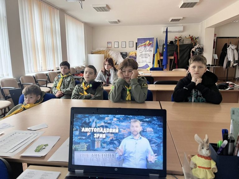 Пластуни Литви провели сходини, присвячені Листопадовому зриву