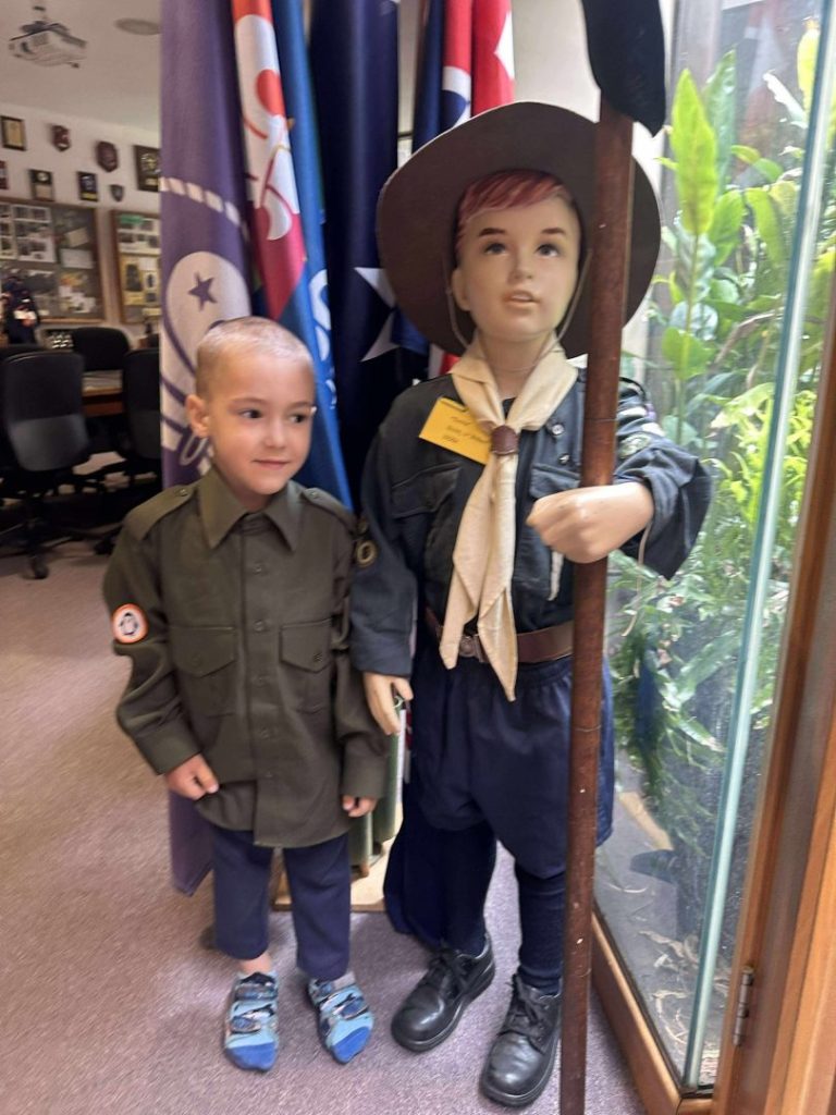 Пластуни відвідали Центр скаутської спадщини Тасманії