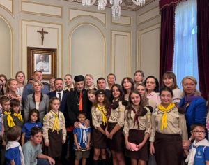 9 листопада 2025 пластуни Лівану взяли участь у Спільній молитві за мир в Україні