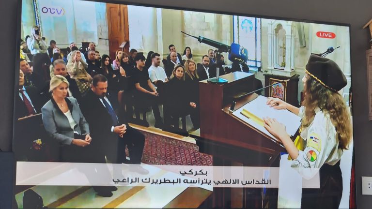 9 листопада 2025 пластуни Лівану взяли участь у Спільній молитві за мир в Україні