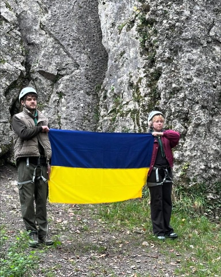 У жовтні відбувся вишкіл зі скелелазіння Пласту Бельгії