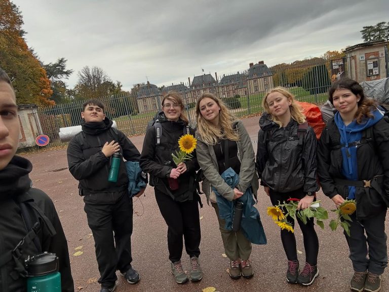 1-2 листопада пластуни Парижа відзначили річницю Листопадового Чину