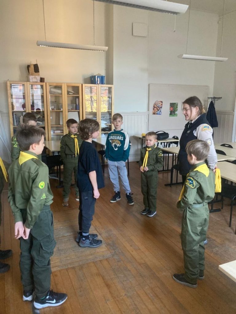 15 листопада 2025 пластуни Гетеборга розпочали підготовку до вертепу