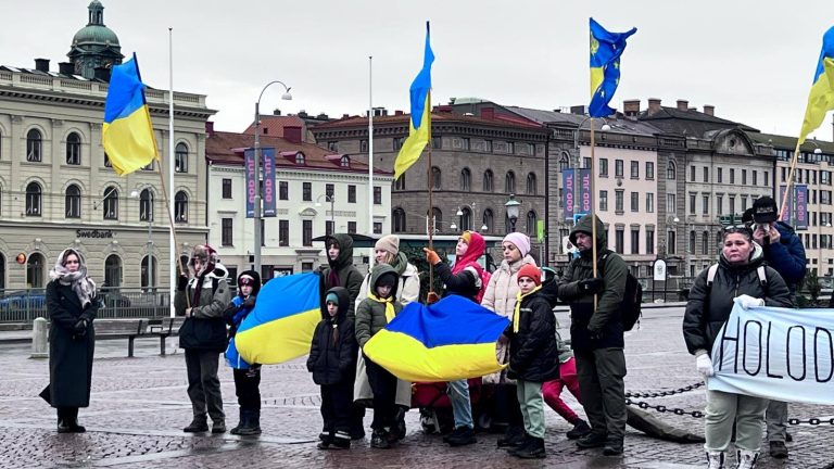22 листопада 2025 пластуни Гетеборга взяли участь у віче, присвяченому пам’яті жертв голодоморів