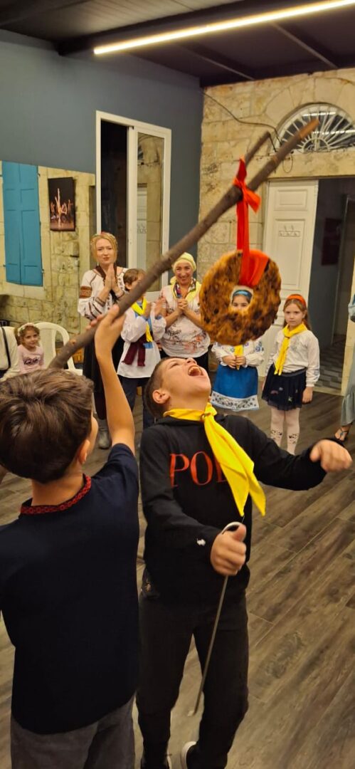 Пластуни з Кесервана у Лівані провели Андріївські вечорниці