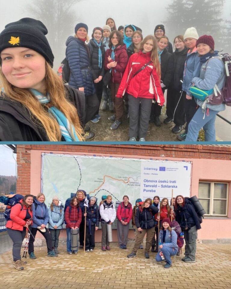 Пластунки з підг. куреня ім. Євгенії Ярошинської мали мандрівку до міста Tanvald