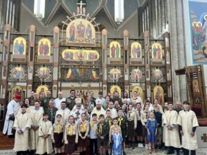 14 грудня 2025 року пластуни в Мельбурні передали Вифлеємський вогонь миру Блаженнішому Святославові