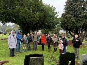 Пластуни відвідали могилу Петра Франчука – учасника легендарного бою під Крутами