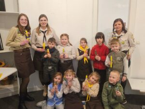 25 січня 2026 пластове новацтво Парижа дізнавались про День Соборності