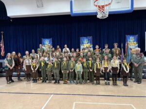 Пластуни та СУМ з Чикаго вшанували героїв Крут