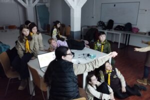 Пластуни Бремена провели сходини з нагоди Дня Соборності України