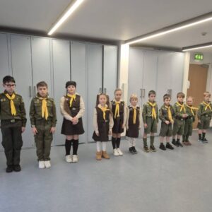 14 лютого 2026 пластовим новакам Дубліна пов’язали хустки