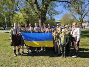 9 травня 2026 пластуни Стокгольма відвідали змагання Scouternas Dag 2026