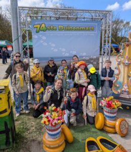 Вперше новацтво Нідерландів взяло участь у скаутській акції «Duinenmars»