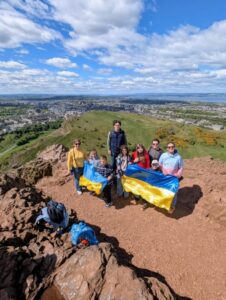 10 травня 2026 пластуни з осередку в Единбурзі провели мандрівку на Arthur’s Seat