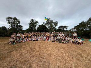 На оселі “Верховина” відбувається 60-й Ювілейний Крайовий Табір Пласту Великобританії